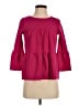 J.Crew Pink 3/4 Sleeve Top Size XXS - photo 1