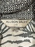 Allison Daley 100% Cotton Animal Print Silver 3/4 Sleeve Button-Down Shirt Size 18 - photo 7