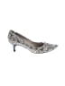 MICHAEL Michael Kors 100% Leather Animal Print Gray Heels Size EU 38 - photo 1