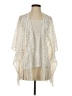 Material Girl 100% Polyester Ivory Kimono Size XS - photo 1