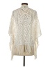 Material Girl 100% Polyester Ivory Kimono Size XS - photo 2