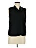 Zara Basic Black Sleeveless Blouse Size M - photo 1