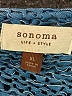 SONOMA life + style Tweed Blue Pullover Sweater Size XL - photo 7