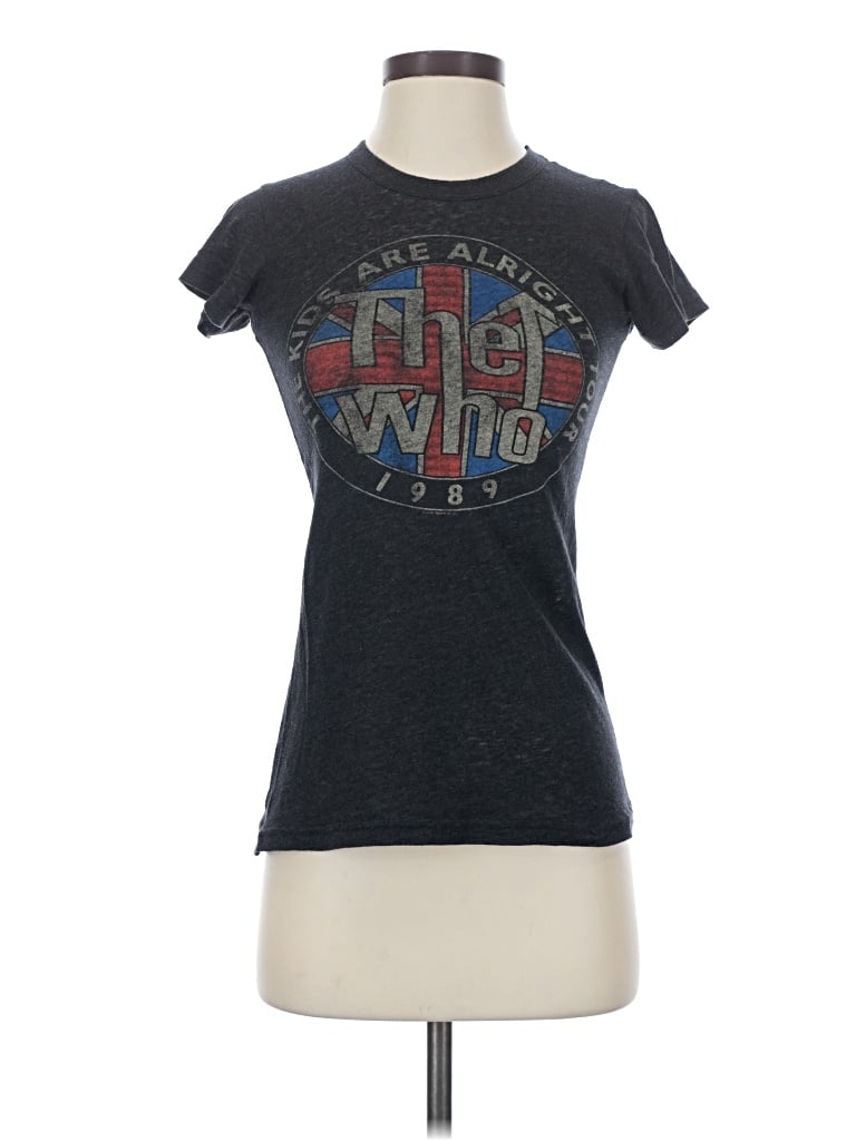 Pre-owned Junk Food Short Sleeve T-shirt In Blue
