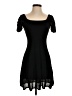 Wow Couture Solid Black Cocktail Dress Size S (estimated) - photo 1