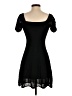 Wow Couture Solid Black Cocktail Dress Size S (estimated) - photo 2