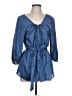 BCBGeneration Blue 3/4 Sleeve Blouse Size L - photo 1
