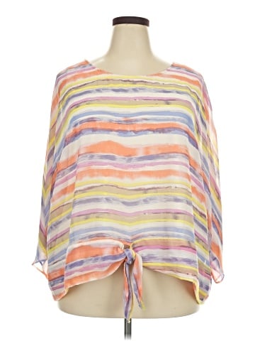 Melissa Paige 3/4 Sleeve Blouse (view 1)