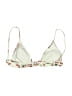 Roxy Floral Ivory Swimsuit Top Size M - photo 2