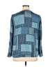 Venezia 100% Polyester Blue Long Sleeve Blouse Size 14 (1) - photo 2
