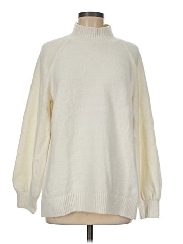 White + Warren Turtleneck Sweater (view 1)