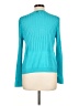 St. John Teal Wool Cardigan Size L - photo 2