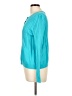 St. John Teal Wool Cardigan Size L - photo 5