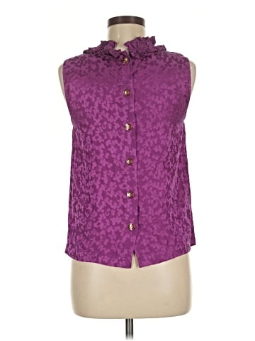 Marc by Marc Jacobs Sleeveless Silk Top (view 2)