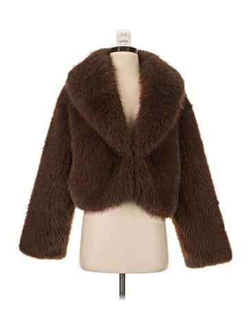Zara Faux Fur Jacket (view 1)