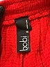 Bobi 100% Cotton Solid Red Shorts Size S - photo 3