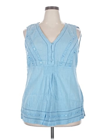 Faded Glory Sleeveless Blouse (view 1)