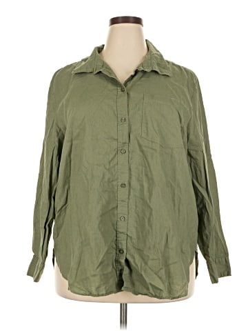 H&M Long Sleeve Button-Down Shirt (view 1)
