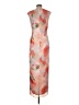 Boston Proper 100% Polyester Tie-dye Pink Casual Dress Size 12 - photo 2