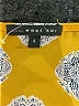 West Kei 100% Polyester Yellow 3/4 Sleeve Blouse Size L - photo 7