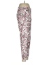 EMALINE Paisley Pink Casual Pants Size 8 - photo 4
