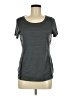 Danskin Now 100% Polyester Gray Active T-Shirt Size 8 - 10 - photo 1