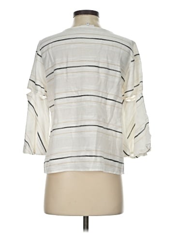 Waverly Grey 3/4 Sleeve Blouse (view 2)