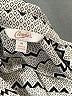 Candie's Chevron-herringbone Silver Long Sleeve Blouse Size M - photo 7