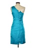 David's Bridal Teal Cocktail Dress Size 2 - photo 2