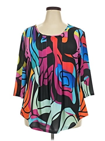 Assorted Brands 3/4 Sleeve Blouse (view 1)
