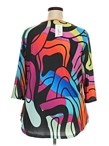 Assorted Brands 3/4 Sleeve Blouse (view 2)