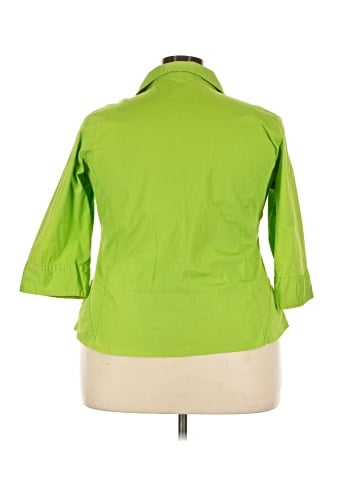 Carolina Colours 3/4 Sleeve Button-Down Shirt (view 2)