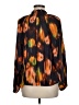 Marie Oliver Orange Long Sleeve Blouse Size M - photo 2