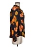 Marie Oliver Orange Long Sleeve Blouse Size M - photo 4