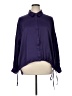 Peace Love World Purple Long Sleeve Blouse Size XL - photo 1
