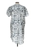 Bobi Paisley Blue Casual Dress Size L - photo 2