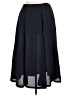 Leslie Fay 100% Polyester Solid Black Formal Skirt Size 16 Petite - photo 1