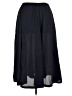 Leslie Fay 100% Polyester Solid Black Formal Skirt Size 16 Petite - photo 2