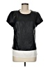 Soho 100% Polyester Black Short Sleeve Top Size M - photo 1
