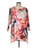 Soft Surroundings 100% Polyester Pink Cardigan Size L - photo 1