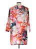 Soft Surroundings 100% Polyester Pink Cardigan Size L - photo 2
