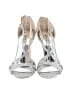 Badgley Mischka Silver Sandals Size 7 1/2 - photo 2