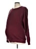 Smallshow Burgundy Pullover Sweater Size Lg Maternity - photo 1