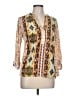 Tiny Tan 3/4 Sleeve Blouse Size L - photo 1