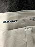 Old Navy Solid Ivory Casual Pants Size 16 - photo 4