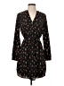Maison Jules 100% Polyester Print Black Casual Dress Size XS - photo 1