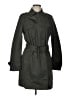 Zara Basic 100% Cotton Green Trenchcoat Size L - photo 1