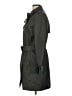 Zara Basic 100% Cotton Green Trenchcoat Size L - photo 5