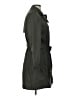 Zara Basic 100% Cotton Green Trenchcoat Size L - photo 4