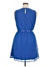 Elle 100% Polyester Solid Blue Casual Dress Size 14 - photo 2